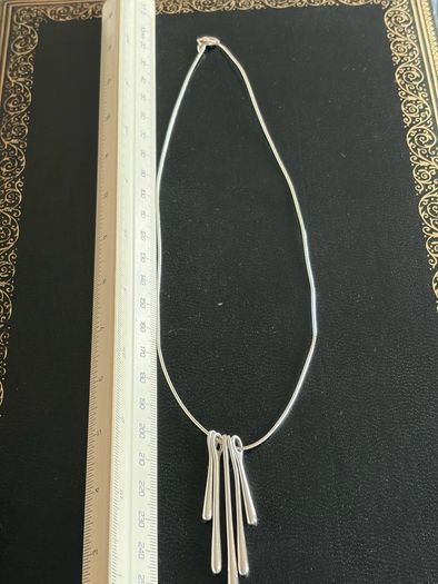 silver necklace