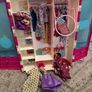 Barbie's dolls and more, aeroplane, clothes, car, wardrobe Image 4