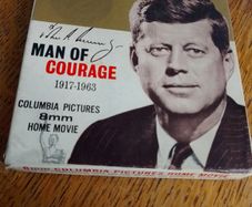 JFK John F Kennedy 8mm movie tape