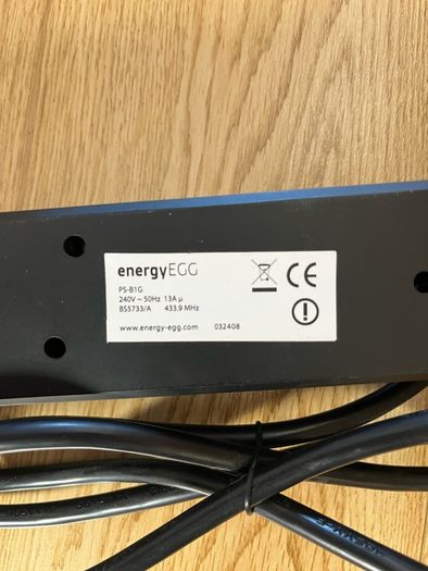 "Egg"  Mains Power Strip