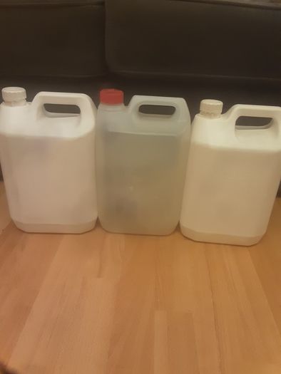 Container's .. LAST THREE. Used Container's for Oil, Petrol, Diesel or Water (Not Drinking) .. 4.00euro Each or All (3) 10.00euro