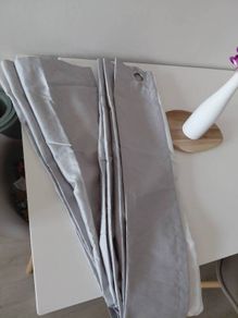 curtains 66x72 silver
