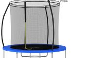 Trampoline Set Round 244x55 cm 100 kg