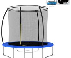 Trampoline Set Round 244x55 cm 100 kg