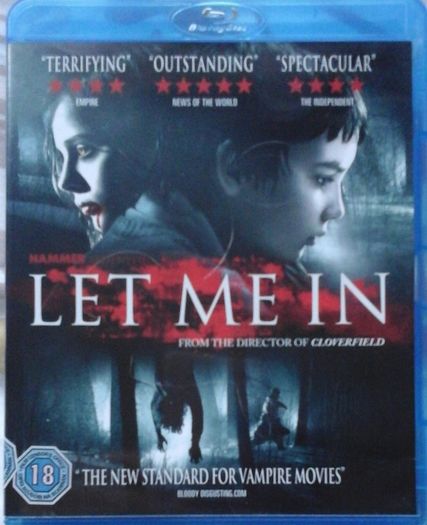 Let Me In [2010] Kodi Smit-McPhee, Chloe Grace Moretz, Elias Koteas & Richard Jenkins [Blu-ray Movie] Subtitles