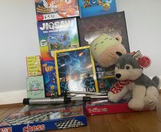 Selection of toys for sale