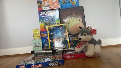 Selection of toys for sale