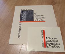 Omd - Architecture & Morality - Vinyl Record With Tour Program + Hundreds More