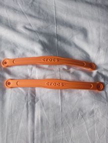 Croc straps orange