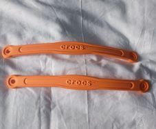 Croc straps orange