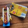 LEGO Keychain Flashlight Hot Dog Man new Image 2