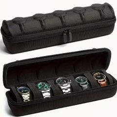 Heavy-Duty Watch Organizer with Flip-Top Lid, new, unopened.