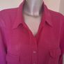 M&S Magenta blouse size UK18/20 EU46/48 Postage included Image 3