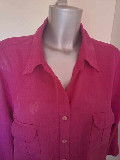 M&S Magenta blouse size UK18/20 EU46/48 Postage included