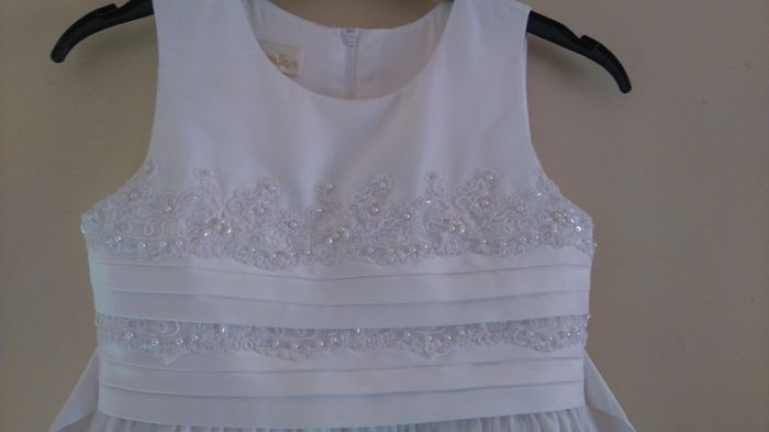 Communion dress/Flower girl/Wedding white age 10