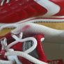 Levi's Red Leather Trainers EU 37 UK 4 Retro 70s Style Ripple Sole Sneakers Image 4