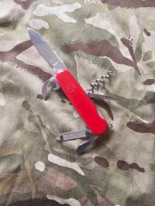 Vintage Wenger Commander Retired 85mm Swiss Army Knife