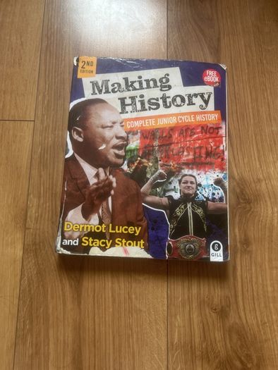 Making history junior cert history book including skills book