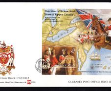 1996 Guernsey Capex 96 International stamp Exhibition Miniature Sheet Commemorative Stamps Official First Day Cover (FDC)