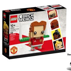 LEGO Manchester United Go Brick Me Brickheadz Set 40541 Brand New Factory Sealed
