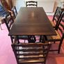 Jaycee Antique Extendable Dining table & chairs Image 2