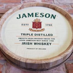 Barrel Lid Sign Jameson