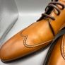 Barker Brooke Brogue Shoe - Cedar Calf - Size-UK 7.5 EU 41.5 - Made in England Image 4