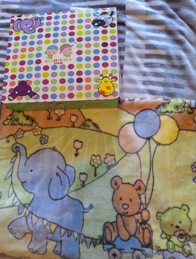 Baby blanket new in gift box