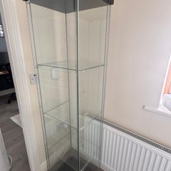 Ikea glass Caninet