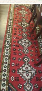 Vintage Hand Woven Woolen Turkish Runner 10ft by 2ft 6