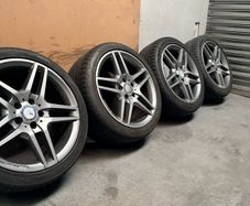18in 5x112 genuine AMG alloys