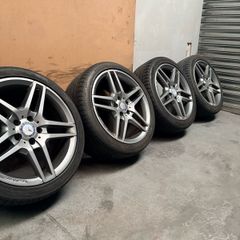 18in 5x112 genuine AMG alloys