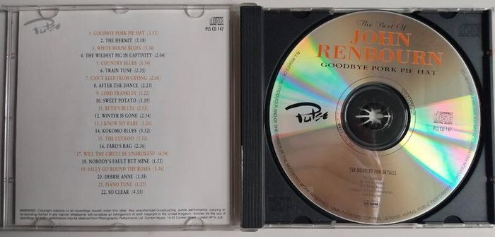 John Renbourn - The Best Of John Renbourn CD (1996) Compilation Folk Blues Celtic EX+