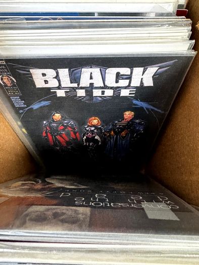 Indie Long Comic Box w 250 Comics for Sale