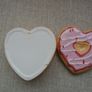 Heart box, Storage, Home decor, Ceramic box.Jewellery storage, Trinket box Image 3