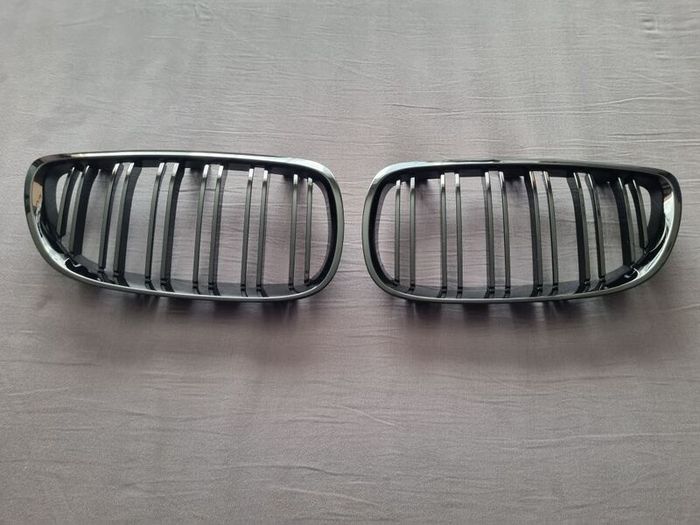 BMW 3 Series E92 E93 Pre-Lci Gloss Black Kidney Grilles Brand New