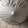 Mr and Mrs Wedding Umbrella Image 2