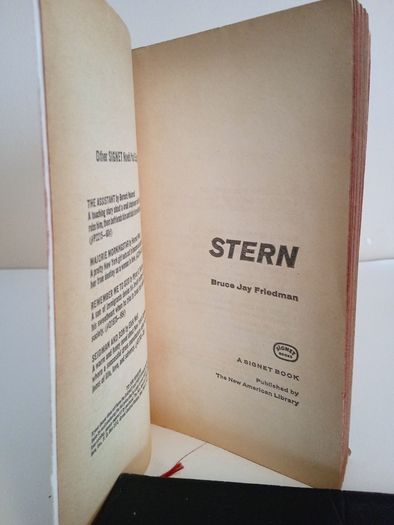 Stern by Bruce Jay Friedman (RB472)