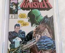 The Punisher Issue 42 CBCS / CGC 9.8 Certified Graded Comic Framed  DC Marvel