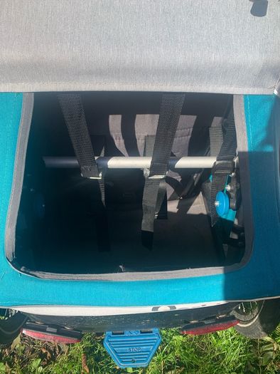 Kidgoo 1 bike trailer for children one-seater