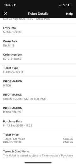 The Weeknd Ticket