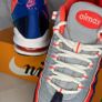 Nike Air Max 95 Grey Blue Crimson Image 4