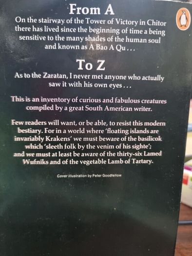 The Book of Imaginary Beings - Jorge Luis Borges