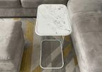 White Sofa Side Table
