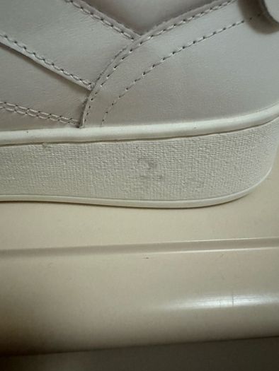 Zara leather trainers