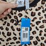 BNWT Adidas animal leopard print crop top t-shirts size XL Image 4