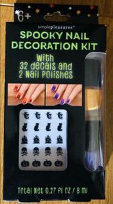 Halloween Nail decorating kit