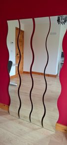 Ikea Wavy Mirrors