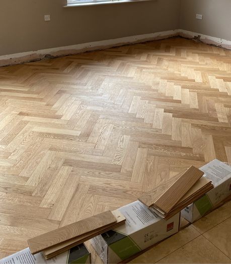 Herringbone Oak Floor