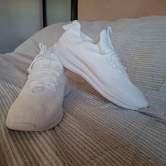 Brand New Women's Lightweight Breathable Trainers White Size EU 42